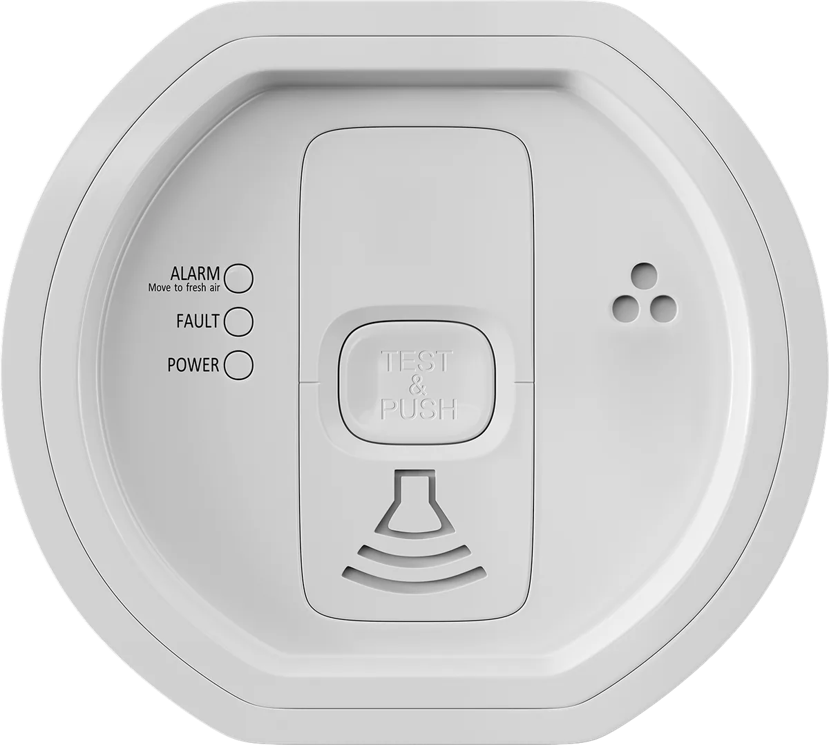 Kept carbon monoxide sensor